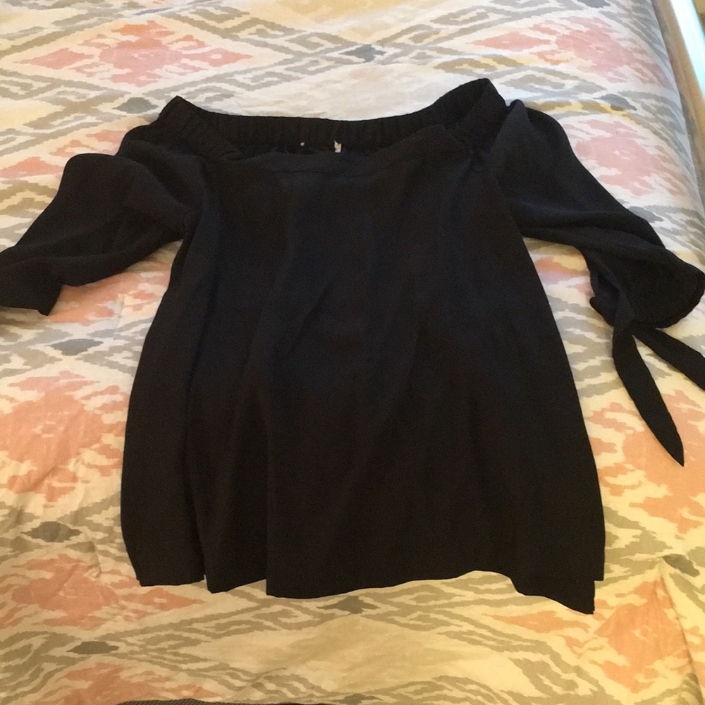 Loft off the shoulder top.
